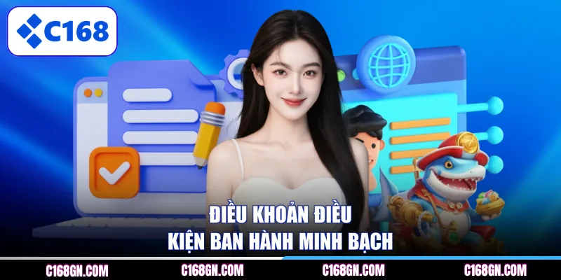 Điều khoản điều kiện ban hành minh bạch