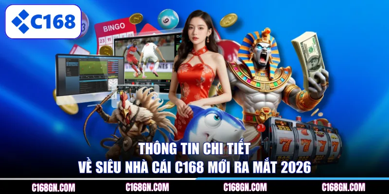 Thông tin chi tiết về siêu nhà cái C168 mới ra mắt 2026